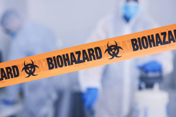 Professional Biohazard Cleanup technician working in Elk Point, SD